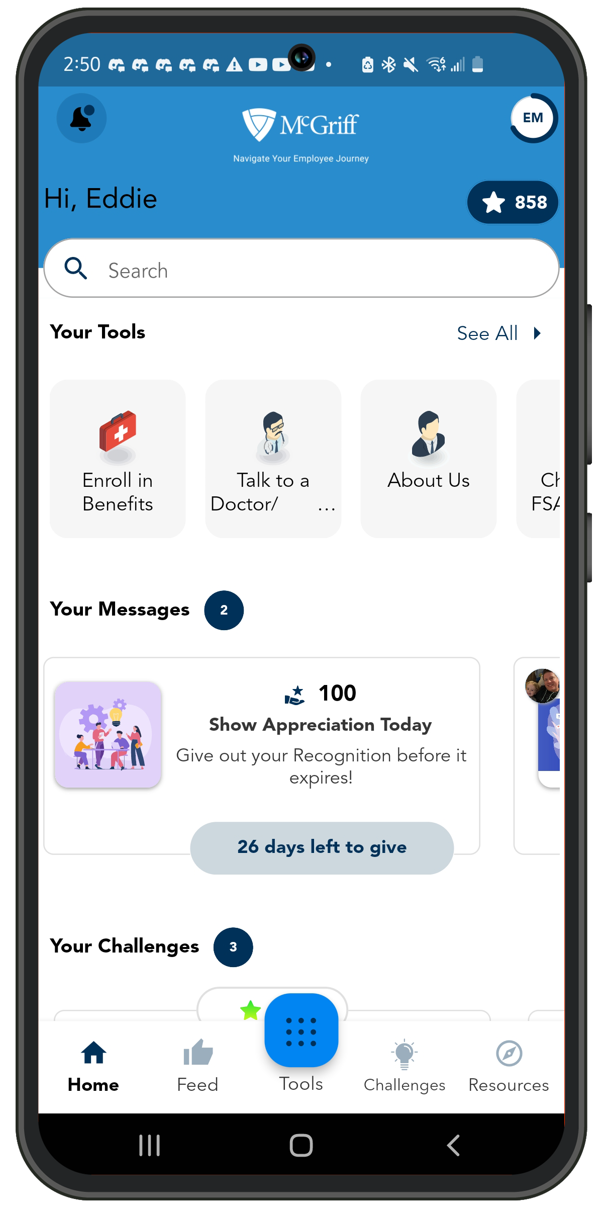 McGriff Journey App