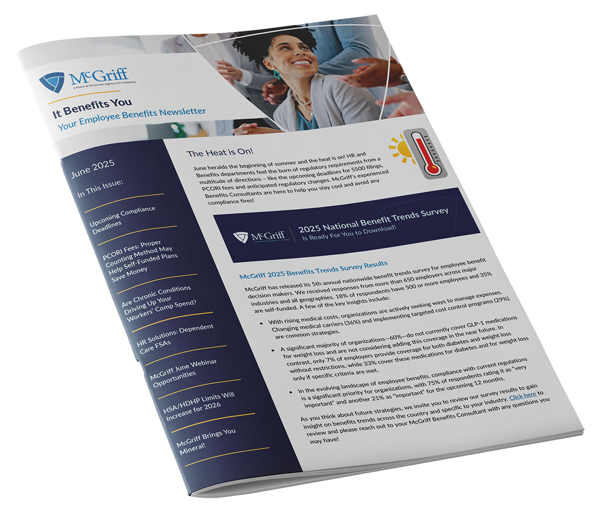 infographic image for June 2025 Employee Benefits Newsletter
