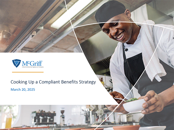 Cooking up a Compliant Benefits Strategy